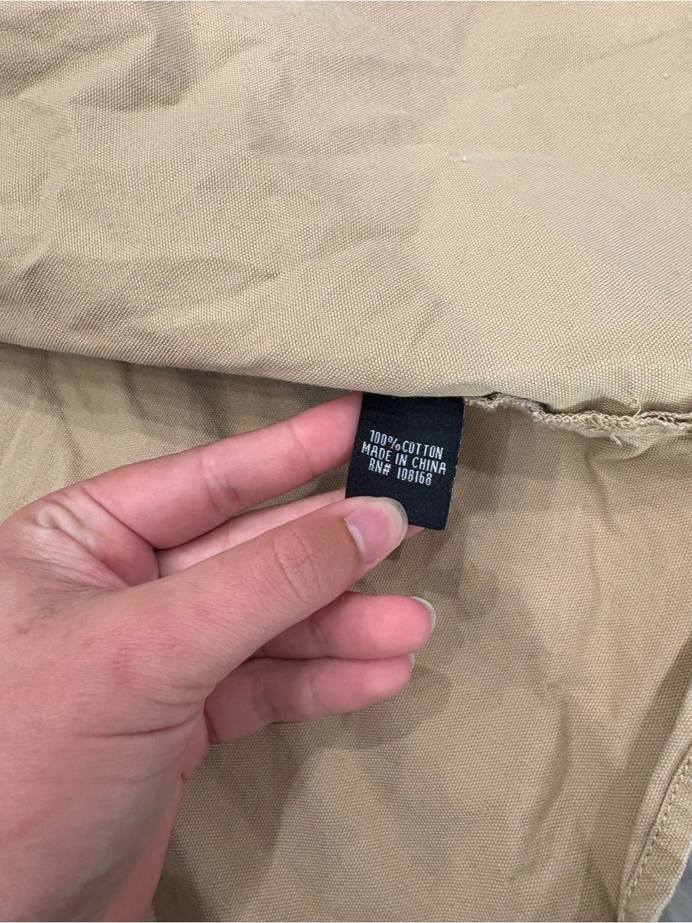 RSQ Tan Button-Up Shirt Jacket - Picture 7 of 8